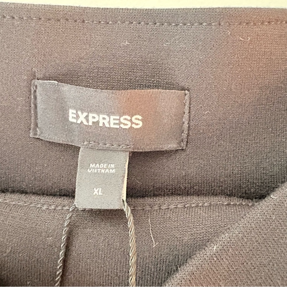 Express Black Pencil Skirt - Women's Tailored Midi - Picture 4 of 7